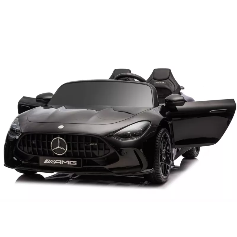 LEAN CARS Coche de batería Mercedes GT63 AMG DK-GT63 24V LCD negro pintado