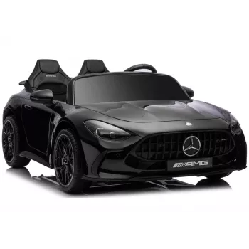 LEAN CARS Coche de batería Mercedes GT63 AMG DK-GT63 24V LCD negro pintado