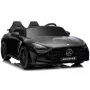 LEAN CARS Coche de batería Mercedes GT63 AMG DK-GT63 24V LCD negro pintado