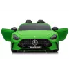 LEAN CARS Coche de batería Mercedes GT63 AMG DK-GT63 24V LCD verde mate