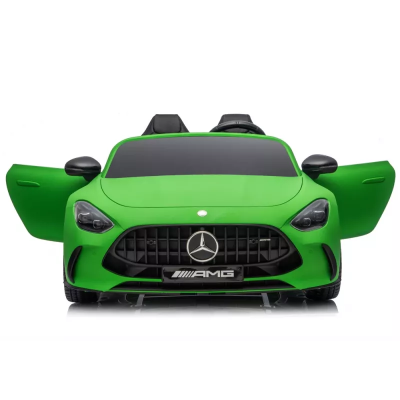 LEAN CARS Coche de batería Mercedes GT63 AMG DK-GT63 24V LCD verde mate