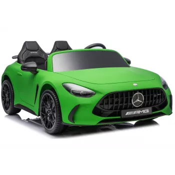 LEAN CARS Coche de batería Mercedes GT63 AMG DK-GT63 24V LCD verde mate