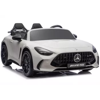 LEAN CARS Coche de batería Mercedes GT63 AMG DK-GT63 24V LCD blanco
