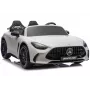 LEAN CARS Coche de batería Mercedes GT63 AMG DK-GT63 24V LCD blanco