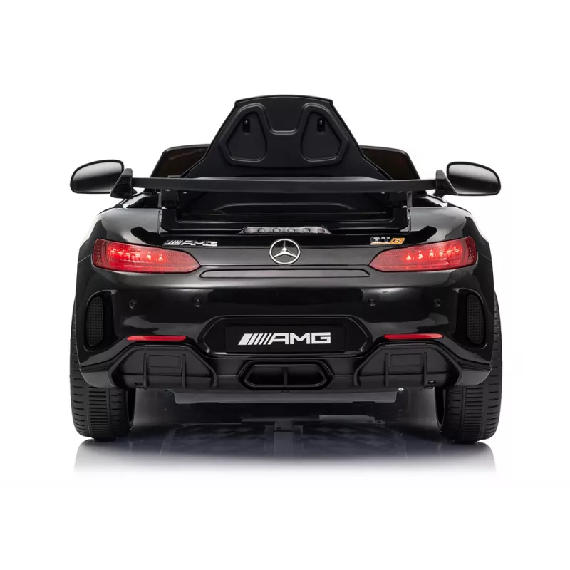 LEAN CARS Coche de batería Mercedes GTR negro