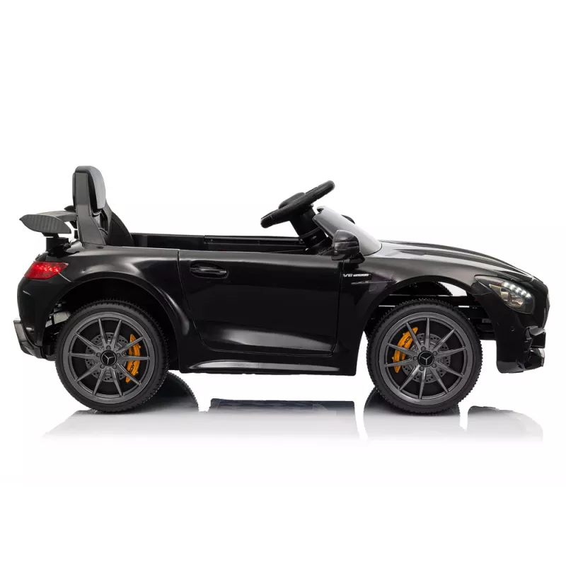 LEAN CARS Coche de batería Mercedes GTR negro