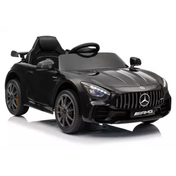 LEAN CARS Coche de batería Mercedes GTR negro