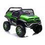 LEAN CARS Mercedes Unimog 12V Coche eléctrico para niños verde