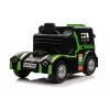 LEAN CARS Mercedes XMX622 Camión con batería, luces LED, función piloto, verde
