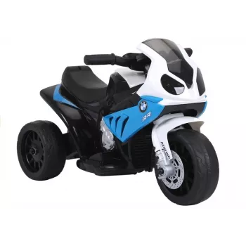 LEAN CARS Moto BMW S1000RR Azul Escala 1:9 Modelo de fundición