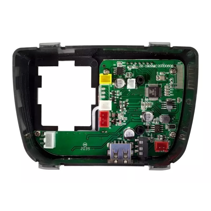LEAN CARS Panel de música para vehículo eléctrico para niños XMX618