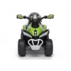 LEAN CARS Q Quad eléctrico GTS1188-A verde luces LED música caja de almacenamiento