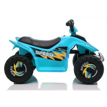 LEAN CARS Quad vehículo eléctrico para montar XMX612 azul