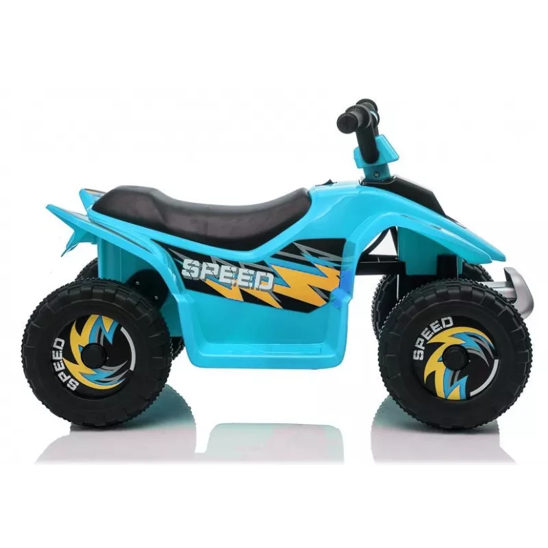 LEAN CARS Quad vehículo eléctrico para montar XMX612 azul