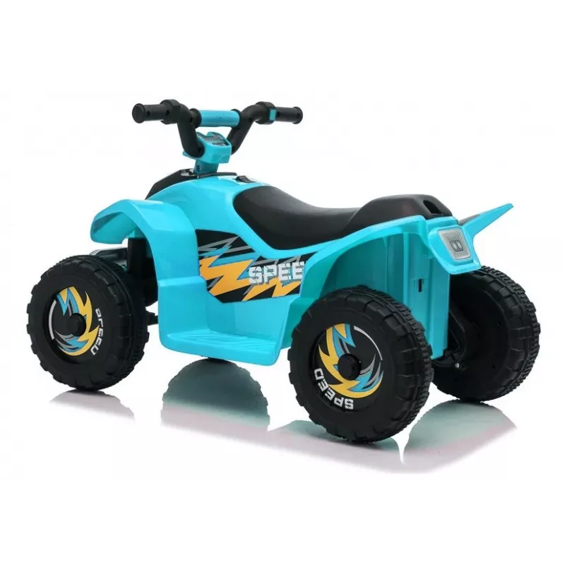 LEAN CARS Quad vehículo eléctrico para montar XMX612 azul