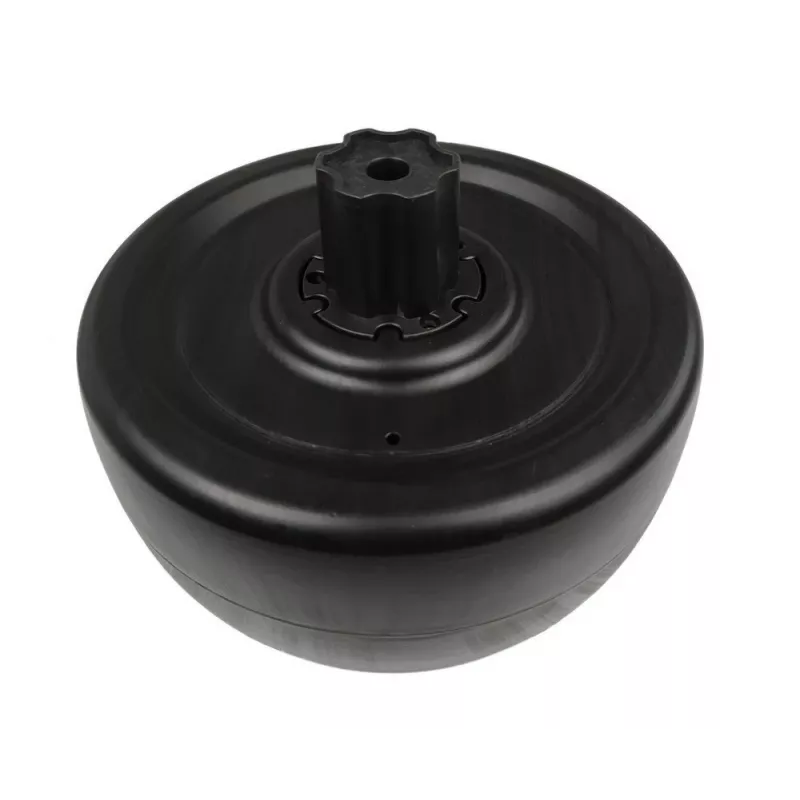 LEAN CARS rueda trasera para Go Kart SX1968 - rueda de repuesto de espuma EVA de 250mm (negro)