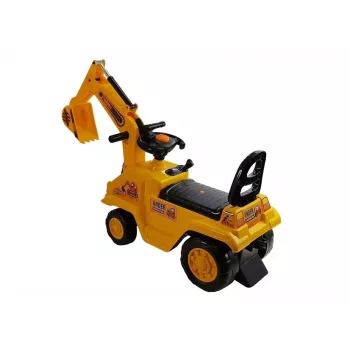 LEAN CARS Excavadora infantil con brazo móvil y orinal 4814