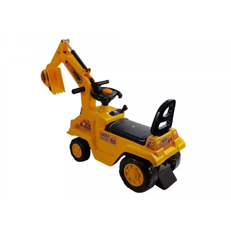 LEAN CARS Excavadora infantil con brazo móvil y orinal 4814