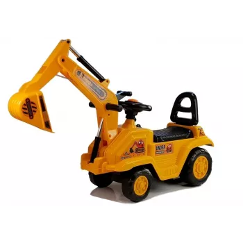 LEAN CARS Excavadora infantil con brazo móvil y orinal 4814