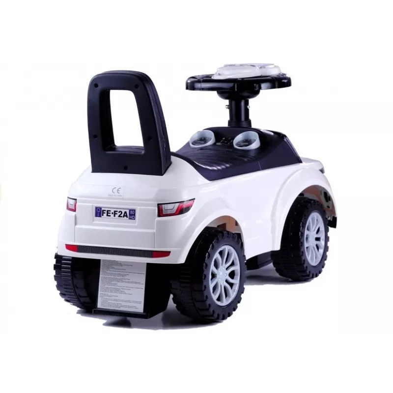 LEAN CARS Toddlers Ride On 613W Blanco Sonido Luz