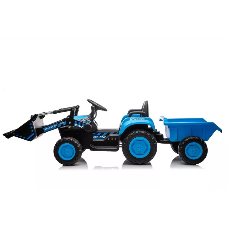 LEAN CARS Tractor con pala BW-X002A azul