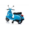 LEAN CARS Vespa Scooter Moto eléctrica para niños - Azul