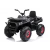 LEAN CARS XMX607 Quad eléctrico para niños con luces LED y MP3 - negro