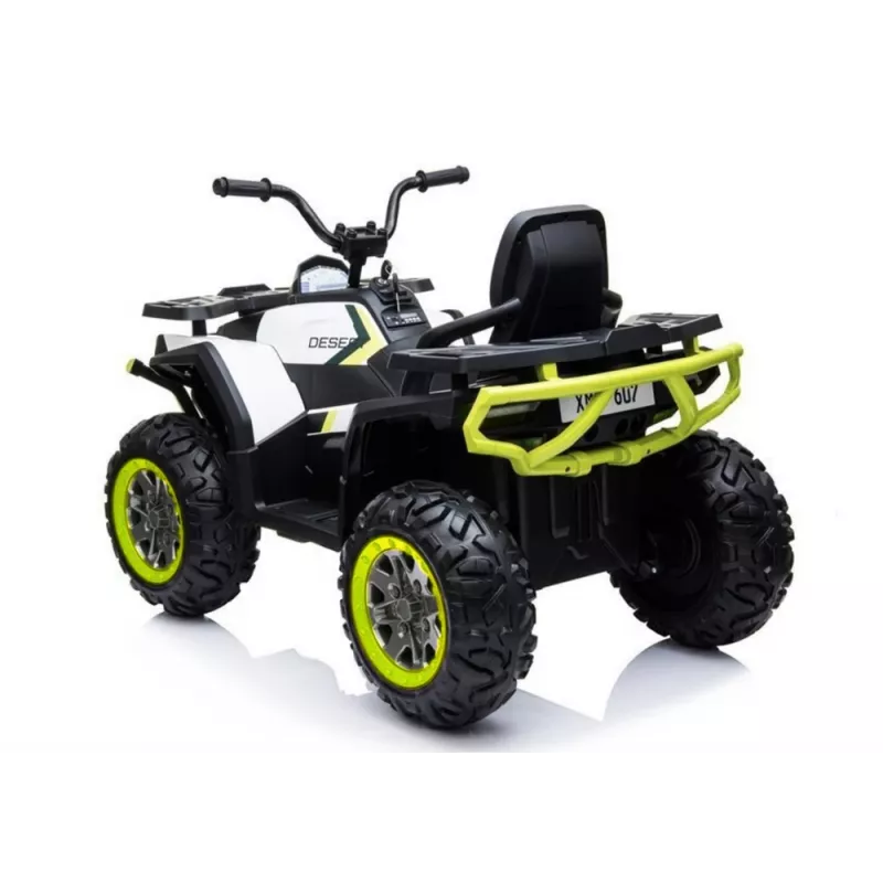 LEAN CARS XMX607 Quad eléctrico infantil - blanco
