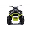 LEAN CARS XMX607 Quad eléctrico infantil - blanco