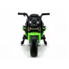 Moto a batería LEAN CARS XW-07 con ruedas LED iluminadas verde