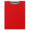 LEAN Portapapeles con pinza metálica para escribir A4 rojo