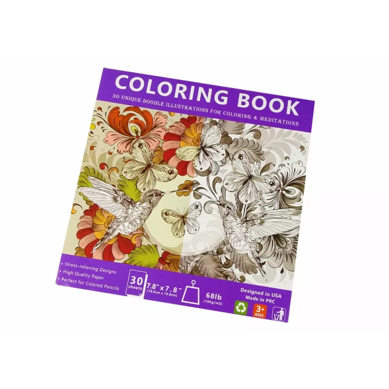 LEAN Set de dibujo, lápices de colores en una caja, 74 uds. XXL