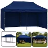 LEAN Express Carpa de jardín Catering Pabellón comercial Azul marino 3x6 M