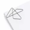 LEAN Pinzas metálicas de mariposa para documentos de oficina 32 mm 50 unidades