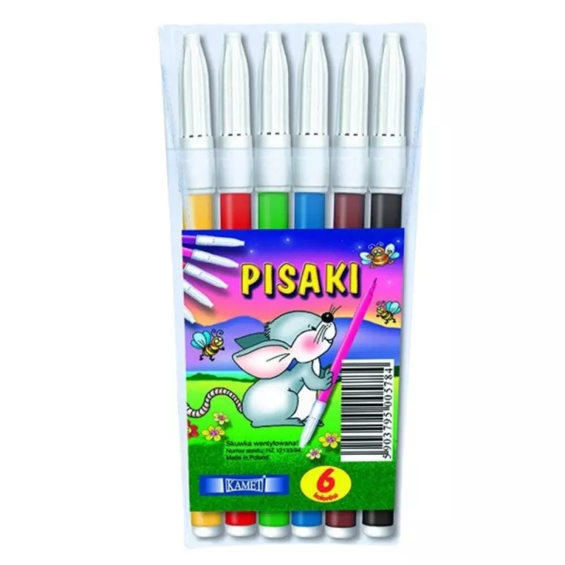 LEAN SCHOOL KAMET rotuladores 6 colores