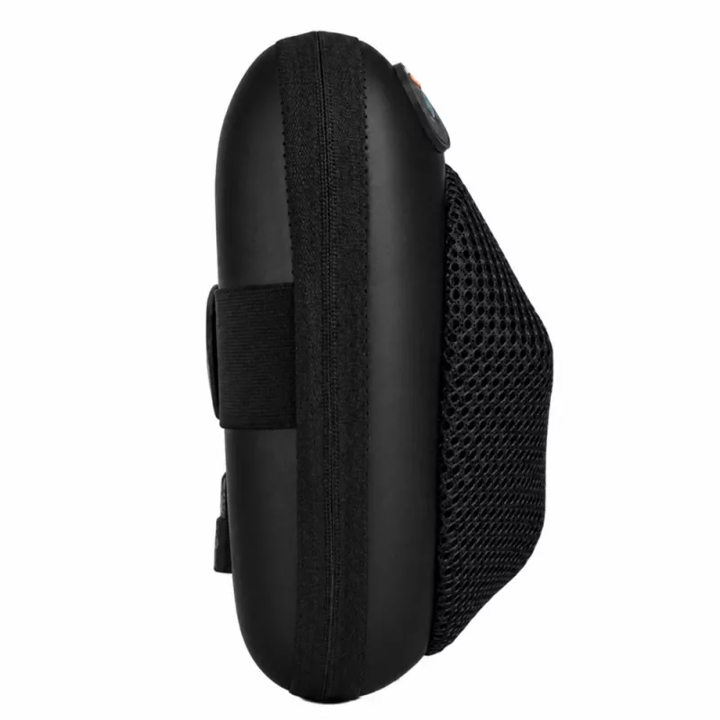 LEAN Cojín de masaje Shiatsu para espalda y cuello con calefacción Negro