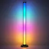 LEAN Lámparas de suelo inteligentes Luces LED RGB de colores Mando a distancia App 125cm 2 uds.
