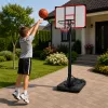 Canasta de baloncesto LEAN SPORT soporte móvil ajustable 200-305cm