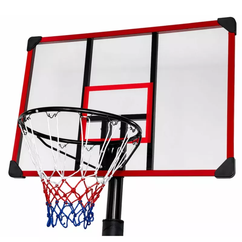 Canasta de baloncesto LEAN SPORT soporte móvil ajustable 200-305cm