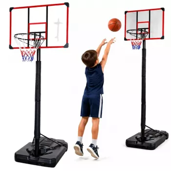 Canasta de baloncesto LEAN SPORT soporte móvil ajustable 200-305cm