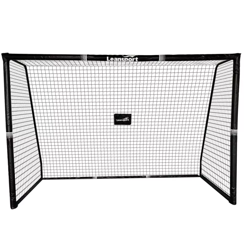 LEAN SPORT Portería de fútbol portátil para niños metal 300×200×120cm
