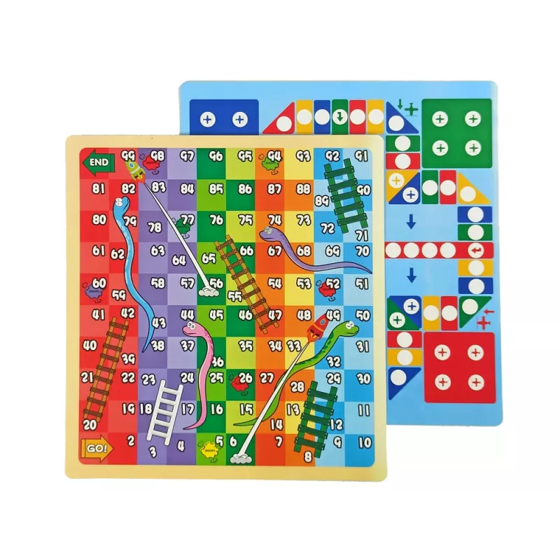 LEAN TOYS Pizarra magnética y de tiza 3 en 1, mesa azul para juegos