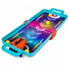 LEAN TOYS 3-in-1 Mini Arcade Game – Maletín portátil de baloncesto de mesa, pinball y bolos (multicolor)