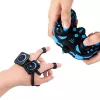 LEAN TOYS coche RC stunt con control por gestos 360° rojo