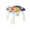 LEAN TOYS 7589 Andador interactivo con panel de mesa, andador 2 en 1 para bebé con luces, sonidos y panel de aprendizaje