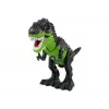 LEAN TOYS 7740 dinosaurio T-Rex interactivo a pilas con puesta de huevos, efecto de niebla, efectos de sonido y luz - verde