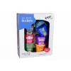LEAN TOYS Set de cubos de colores con animales - una pirámide