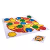 LEAN TOYS Active Family Juego de habilidad Pizza Mat Randomizer