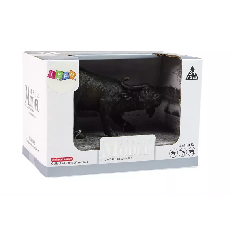 LEAN TOYS Figura de colección búfalo africano animales del mundo