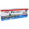 LEAN TOYS Portaaviones con jets 5 uds. sonido y luz